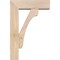 Ekena Millwork Legacy Block Smooth Bracket w/ Offset Brace, Douglas Fir, 5 1/2"W x 16"D x 24"H BKT0604X16X24LEC05SDF - alternate 4